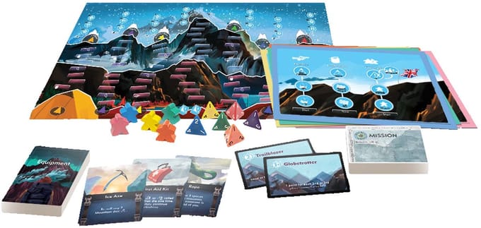 7 Summits - bordspel - Engels