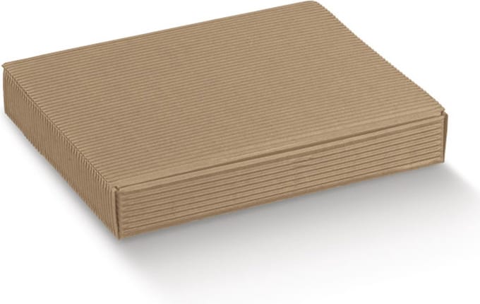 Cadeauverpakking Eco (A4) 33x27x3cm NATUREL (25 stuks)