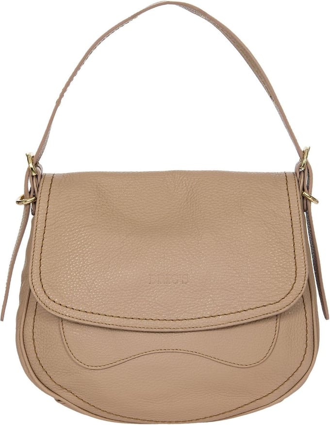 BRIC'S Leren Schoudertas Gondola Stella Bag Cameo Oud roze