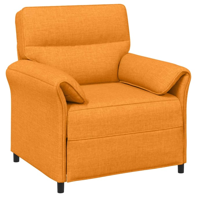 vidaXL Bank 100% polyester metalen frame MDF, Multiplex
