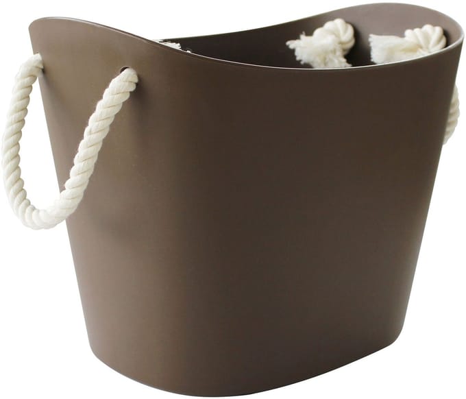 Hachiman opbergmand Balcolore S, polypropyleen, bruin, 7 l, 229414