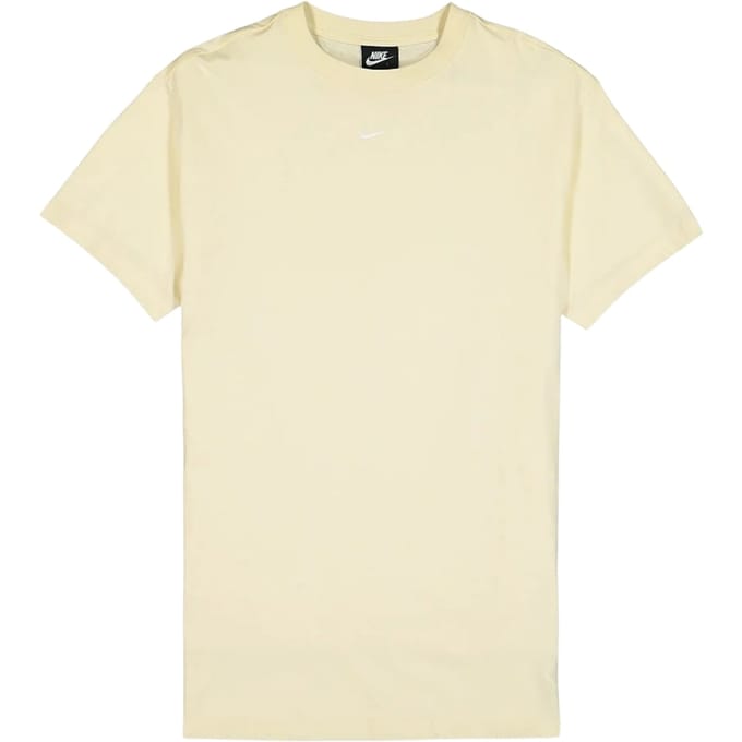 Dames T-shirt/jurk Nike Essential Dress Coconut Milk Beige - S