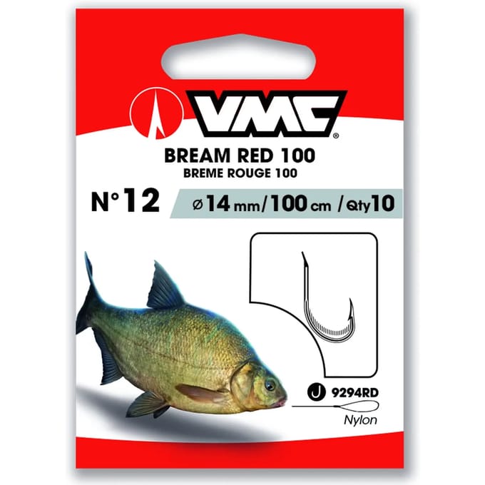 Haak VMC Bream Red 100 (x10)