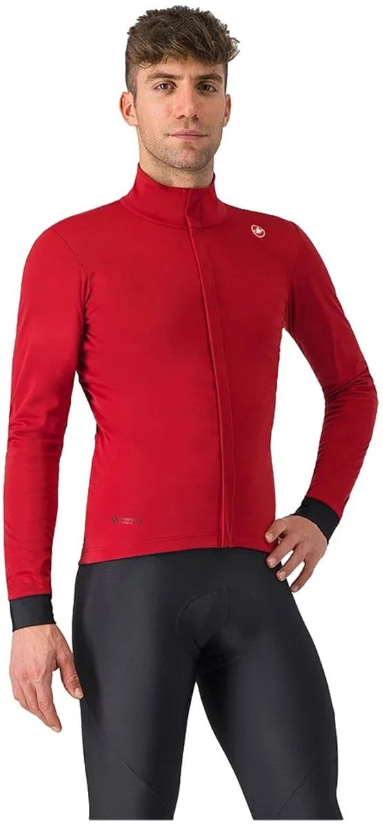 Castelli Salto Gore-tex Infinium™ Windstopper® Jas Rood L Man