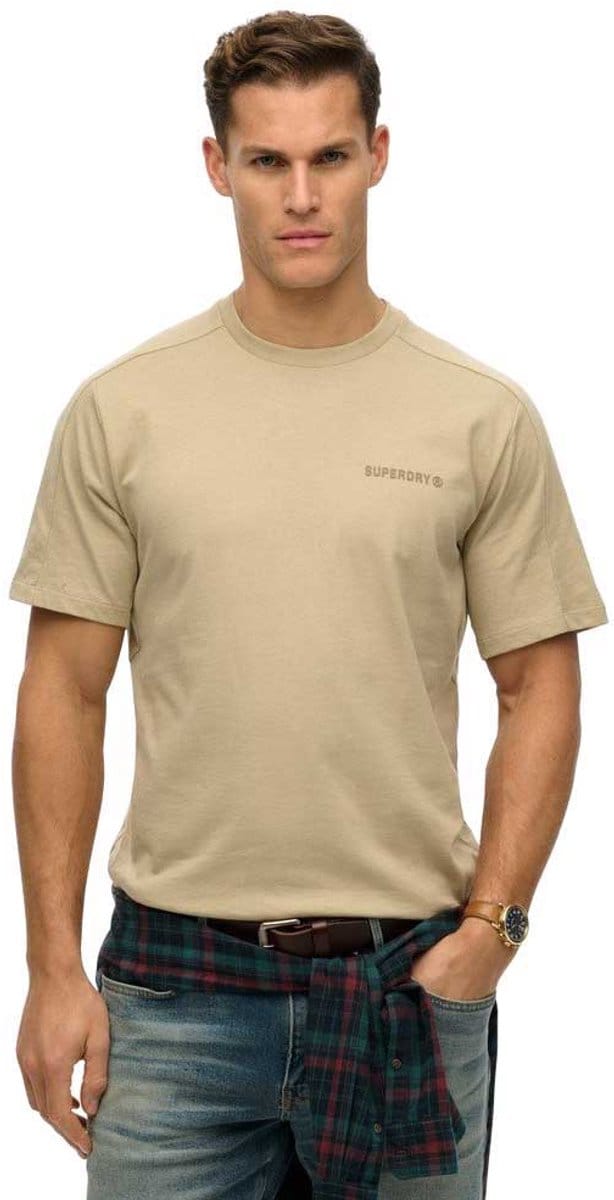 Superdry - Tech T-shirt met relaxte pasvorm - Heren - T-shirts