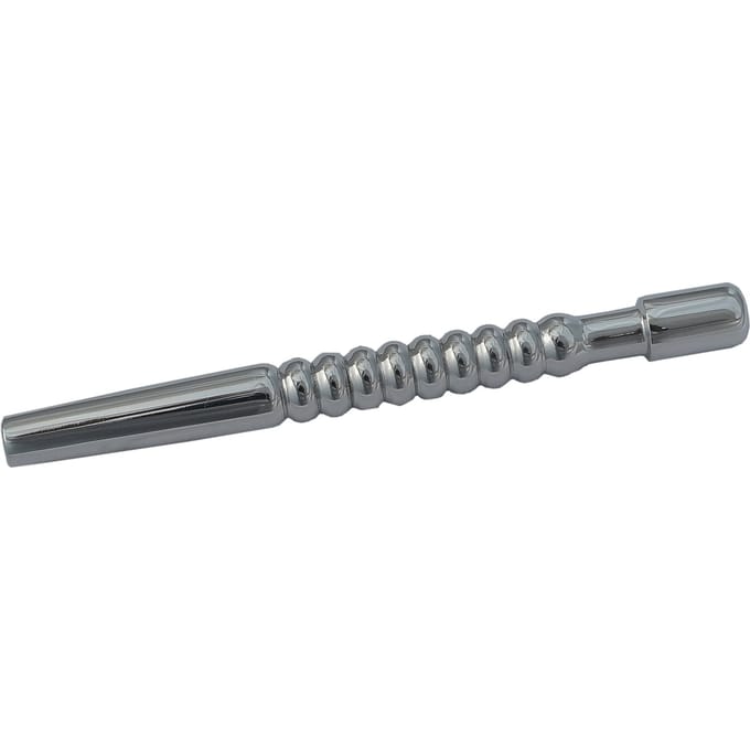 Geribbelde RVS Penisplug 8 mm