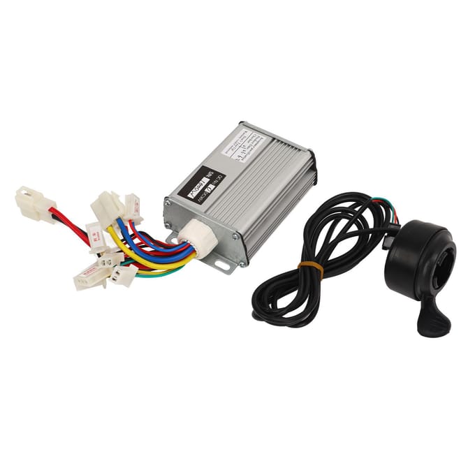 36V 1000W Controller Duimgashendel Kit Elektrische Fiets Fiets Driewieler Ombouwset gray
