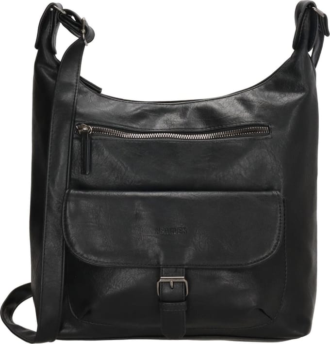 Beagles Carino Crossbody Schoudertas - Zwart