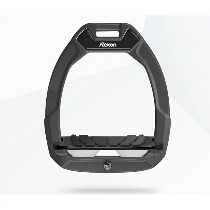 Veiligheidsstijgbeugels Ingeschuind Grip Antraciet/Zwart/Wit Flex-On Safe-On