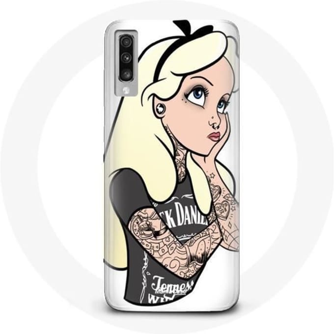 Samsung Galaxy A70 hoesje Alice Getatoeëerde Prinses