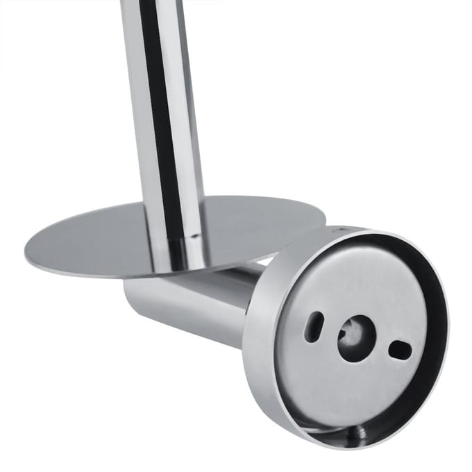 Wandmontage RVS Toiletpapierhouder Tissuepapier Dispenser gray