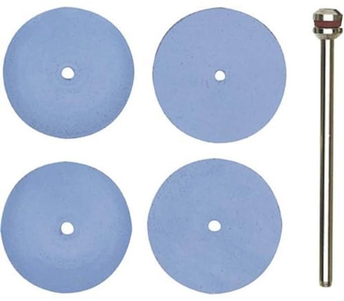 Elastische Siliconen Polijstmachine 22 mm - 10 Stuks