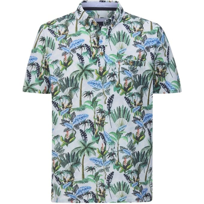 Babista herren Poloshirt - 52/54 - groen - Plus Size