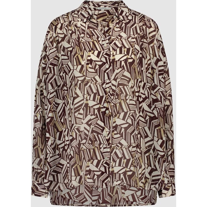 Circle of Trust Danique Blouse Retro Ruby Taglia: S | Maglie a manica lunga Outlet | Donna