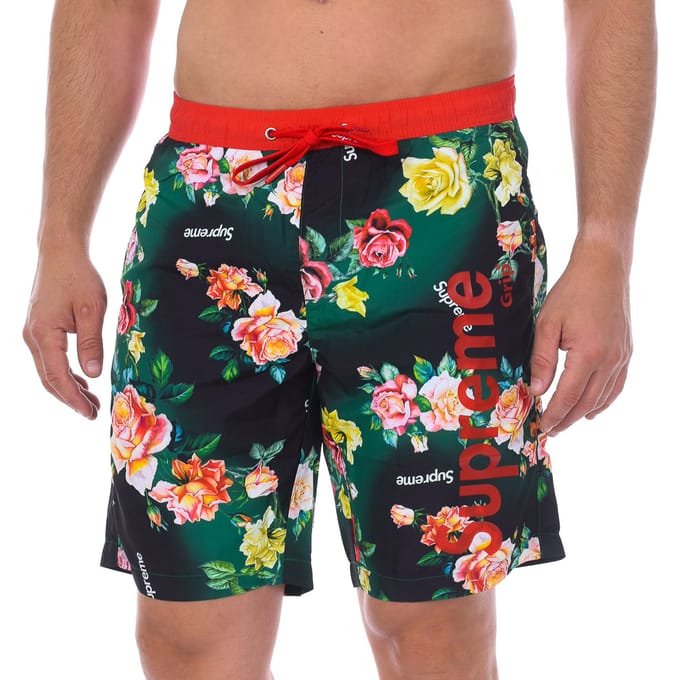 Boxerpak met rozenprint