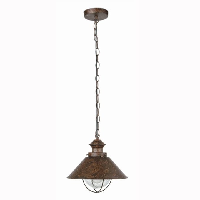 FARO BARCELONA Hanglamp Nautica met robuuste look, 34,5 cm