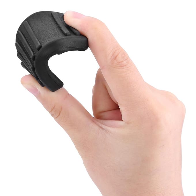 Een paar koppelingspedaalpads rubberen hoes voor Ford Transit MK6 MK7 2000?2014 black