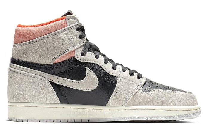 Jordan 1 Retro High 'Neutral Grey Hyper Crimson' 555088-018 47.5 black