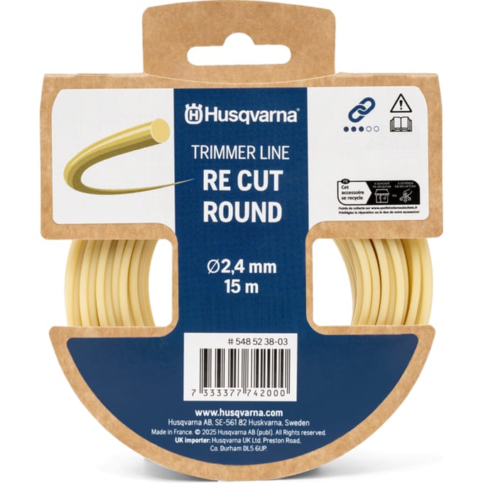 Husqvarna Re Cut Trimmerlijn 2.4 mm – 15 m