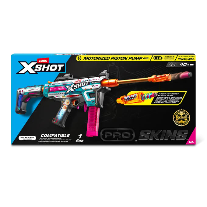 Xshot Pro Motorized Piston Pump met 40 darts Dartgeweren