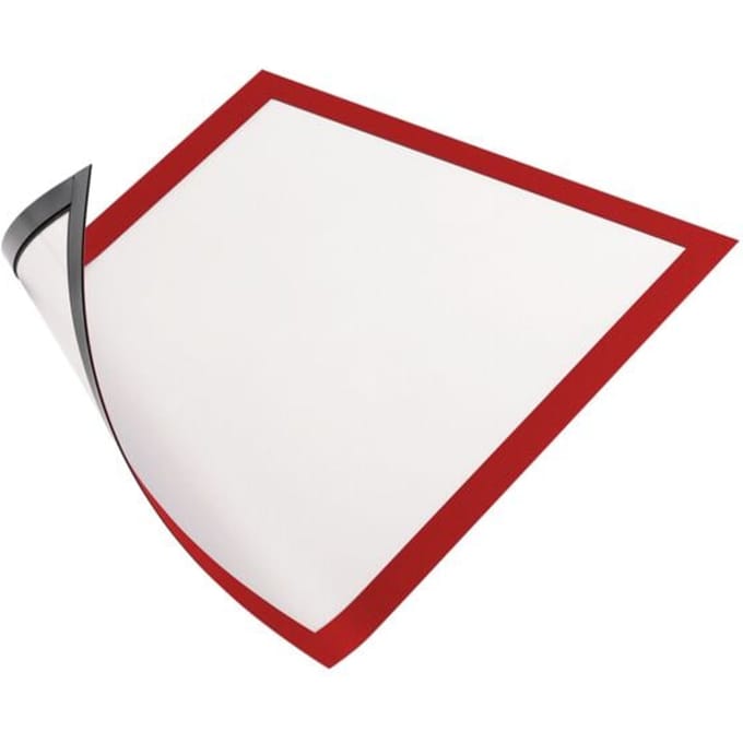 Durable 486903 DURAFRAME MAGNETIC A4 - 4869 Magnetisch frame DIN A4 Rood (b x h) 238 mm x 324 mm 5 stuk(s)