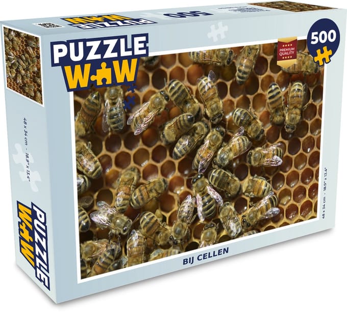 Puzzel Bij Cellen - Legpuzzel - Puzzel 500 stukjes