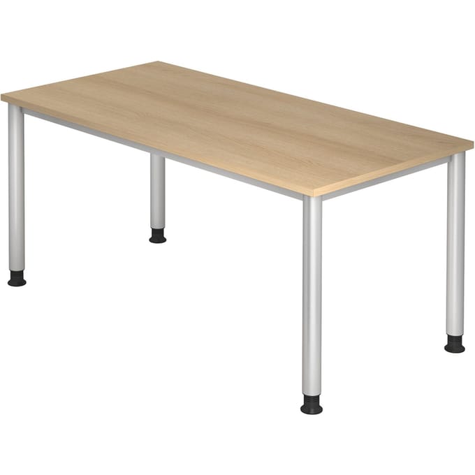 HILO 16 S | Bureau - 160 x 80 Eiken Tafelhoogte I In hoogte verstelbaar