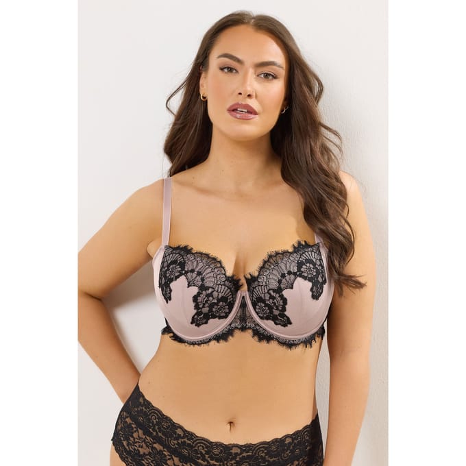 Yours Blush Roze Kanten Beugelbeha Size 85C