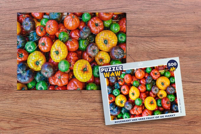 Puzzel Tomaten - Groente - Markt - Legpuzzel - Puzzel 500 stukjes