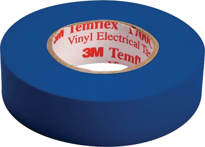 3M TAPE-BLUE/3M Temflex isolatie tape 15 mm 10 m blauw