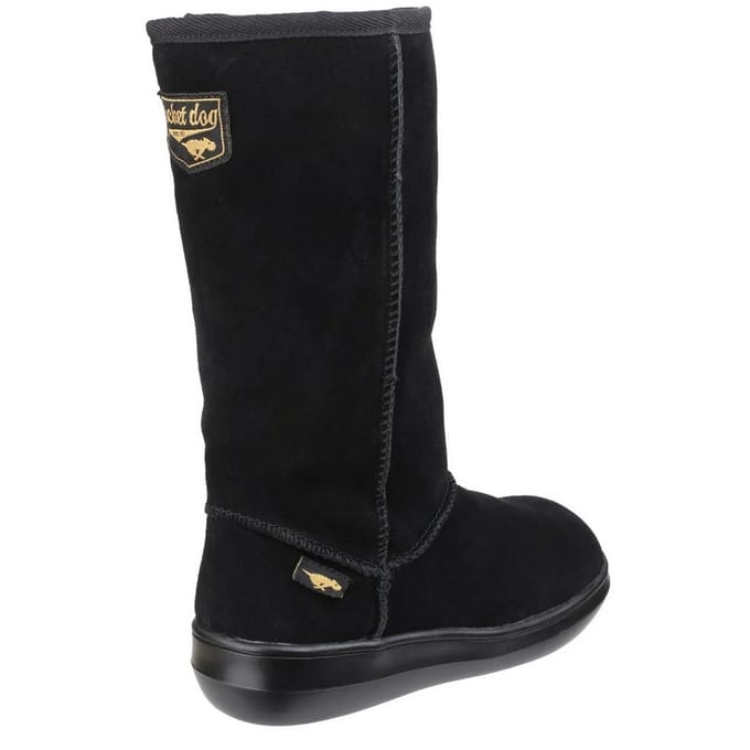Rocket Dog Dames/Dames Sugardaddy Suede Pull-On Laarzen (Zwart)