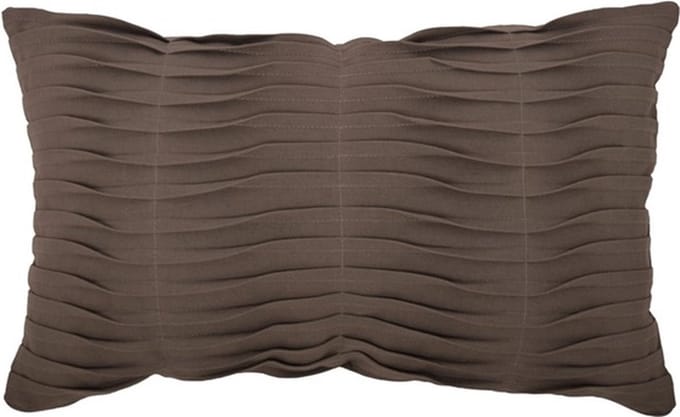Pleated Licht Grijs Kussen -30 X 50