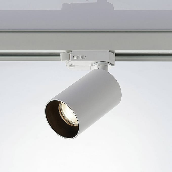 Arcchio - railverlichting - 1licht - aluminium - H: 17 cm - GU10 - wit