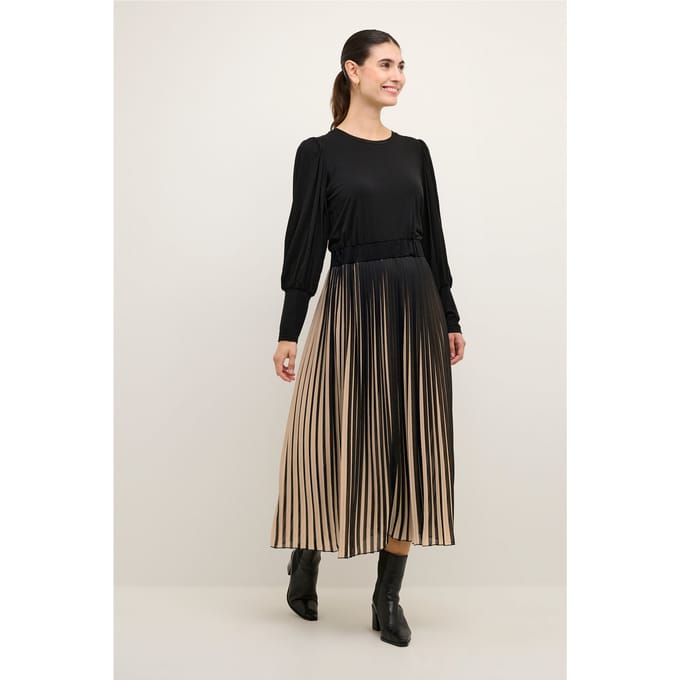 Jersey jurk Relaxed fit black