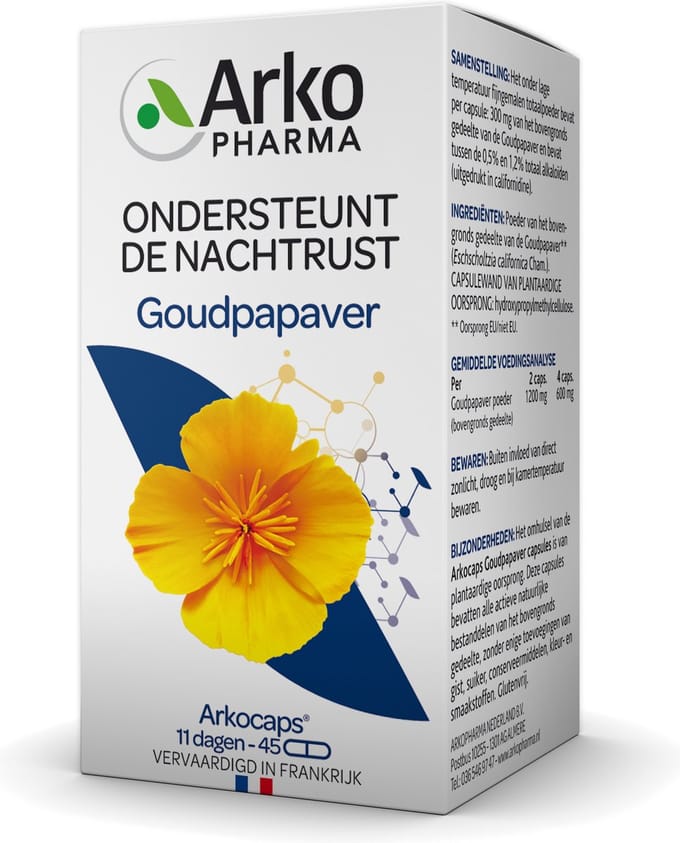 Arkocaps Goudpapaver - 45 Capsules - Voedingssupplement