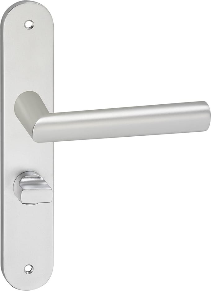 IMPRESSO LONDON KRUK MET SCHILD OVAAL WC63 SCHROEF ALUMINIUM