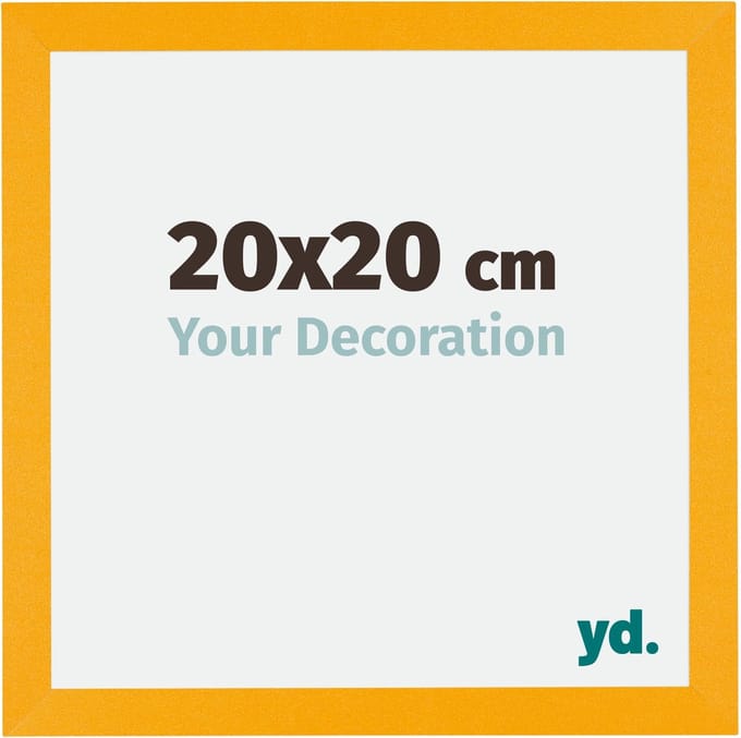 Your Decoration - Fotokader 20x20 cm - MDF - Geel - Mura