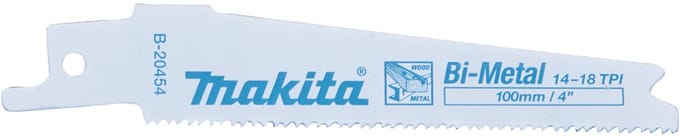 Makita B-20454 Makita reciproblad BIM 100/14-18Z B-20454 Zaagbladlengte 100 mm 1 stuk(s)