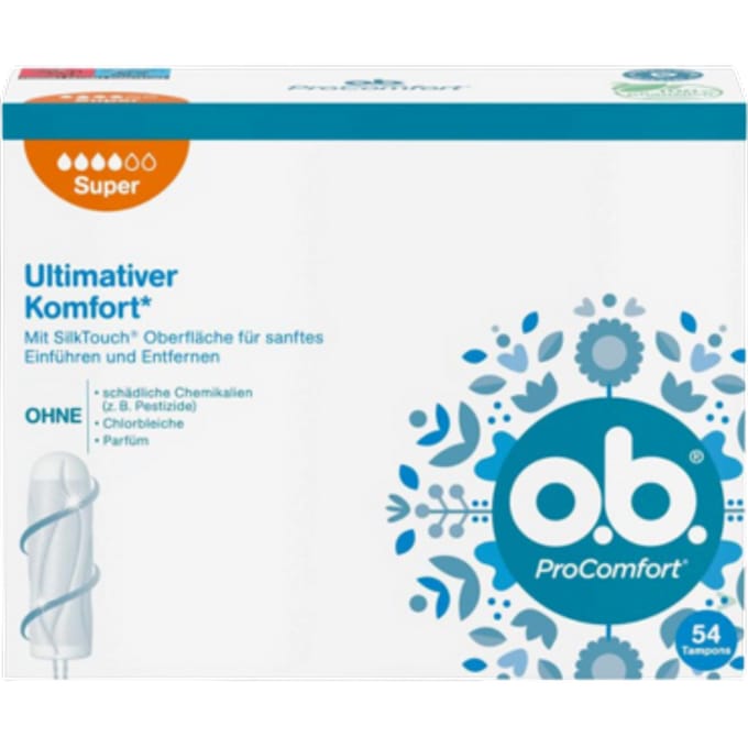 O.B. ProComfort Super Tampons - 54 stuks