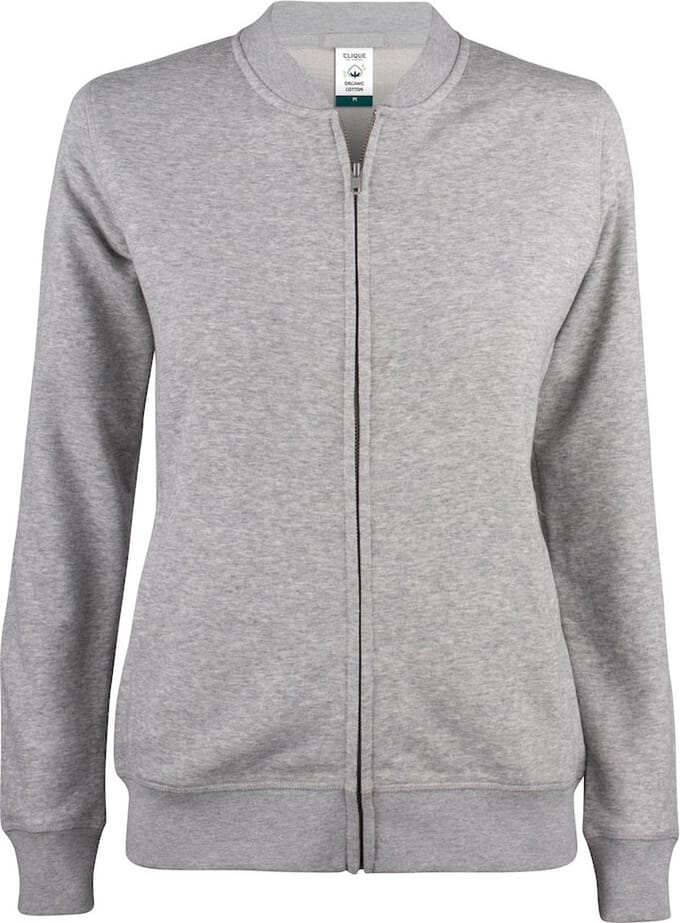 Clique Premium OC Cardigan Women 021007 - Grijs-melange - S