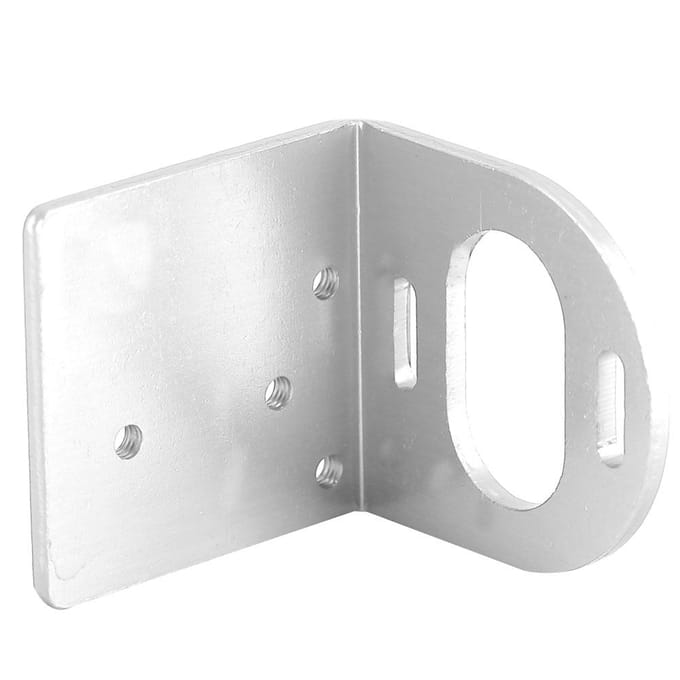 Verstelbare Motor Montage Houder Beugel Zitting Basis voor 540/3660 / 3650 Motor Zilver zilver