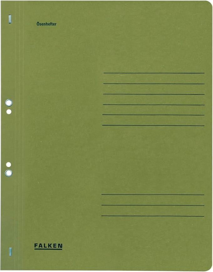 50 Stuks Oognietmachine Set voor DIN A4 Mappen - Gerecycled Karton