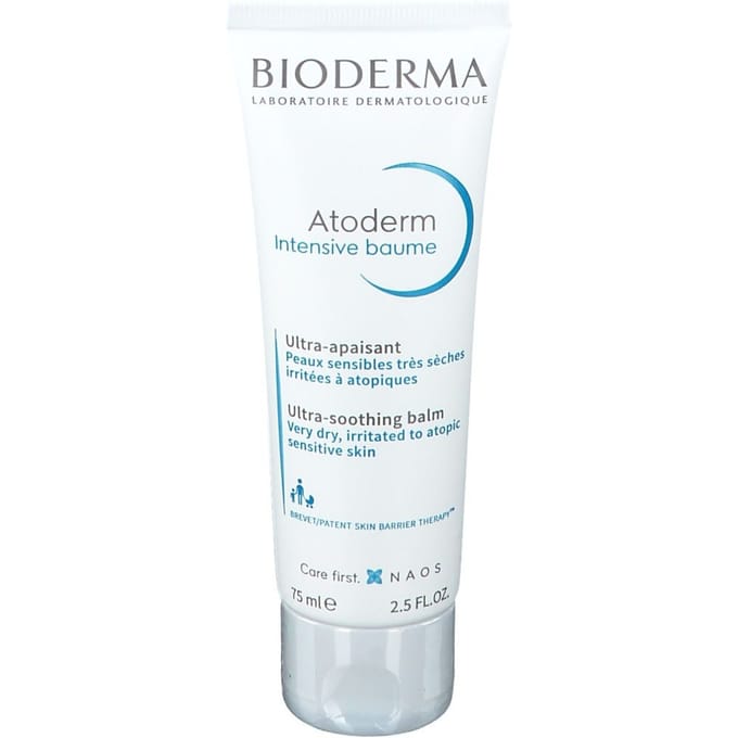 Bioderma Atoderm Intensive Face & Body Balm for Very Dry Eczema Prone Itchy Skin 75ml