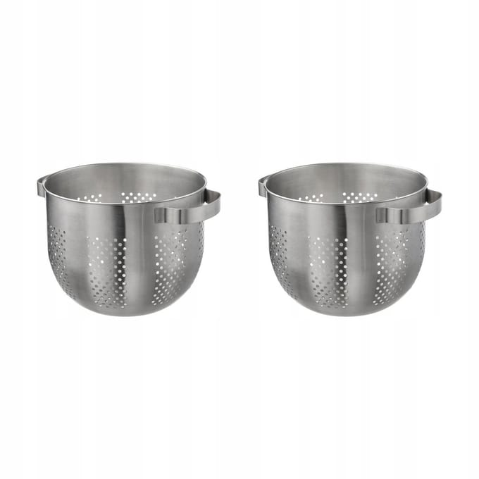 2x Merkloos Vergiet RVS 22 cm - Modern Design