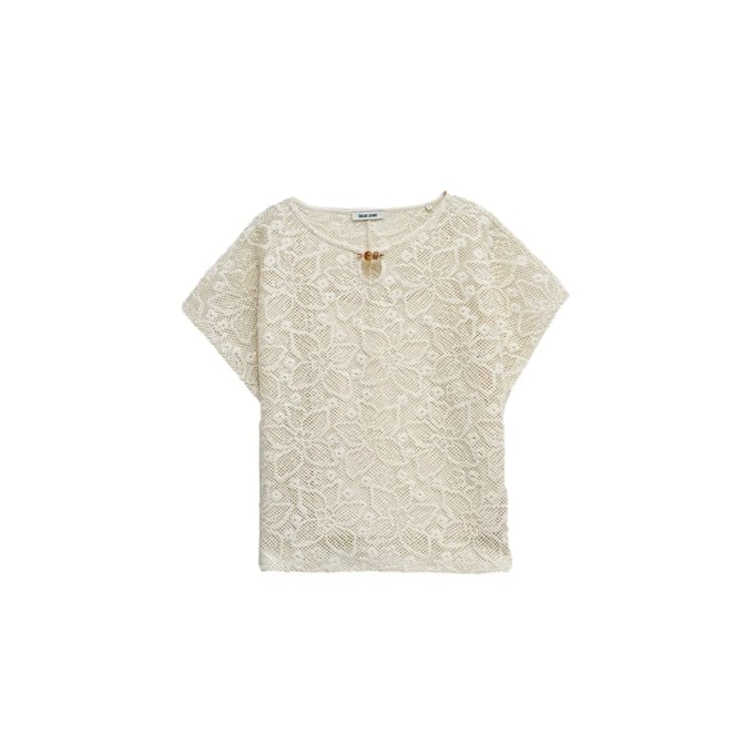 Damescrochetblouse Salsa Jeans