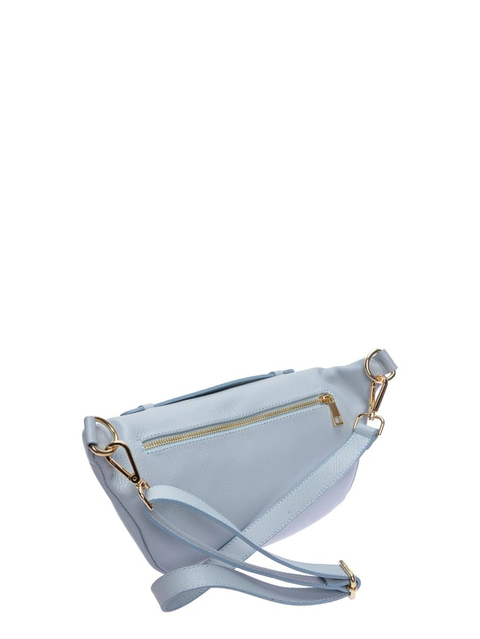 Roberta M Turquoise Rundleer Tas