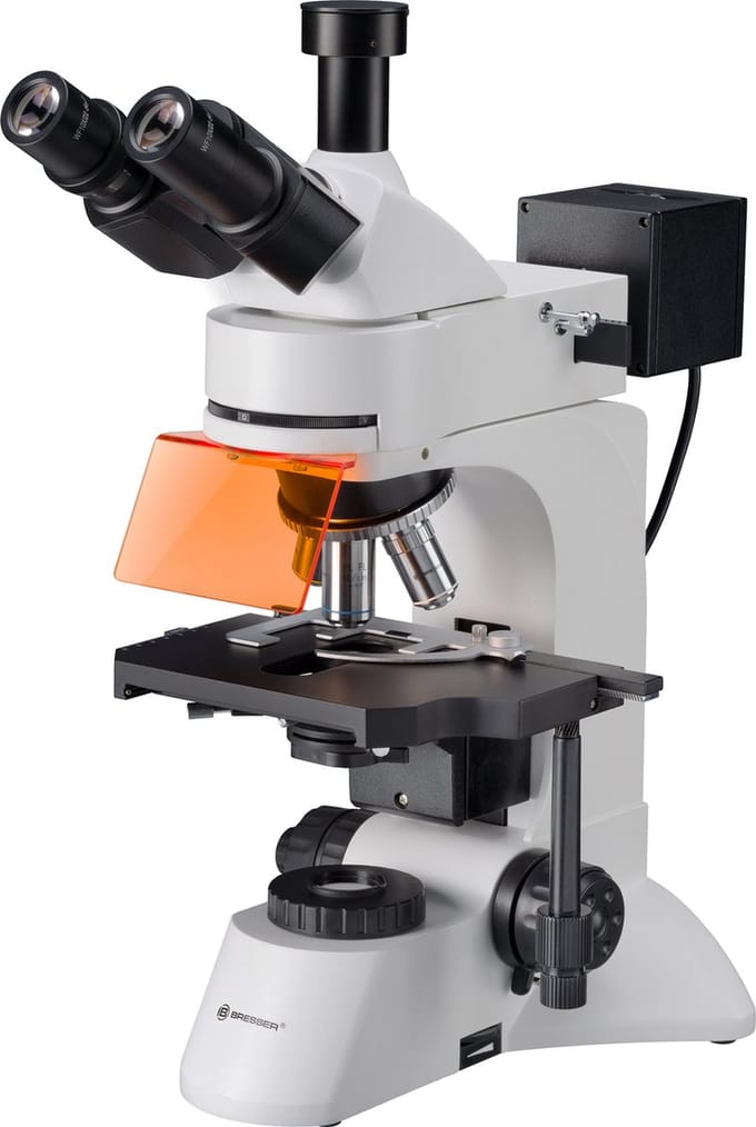 Bresser Microscoop - Science ADL-601F - Fluorescentie Microscoop - 40x-1000x Vergroting