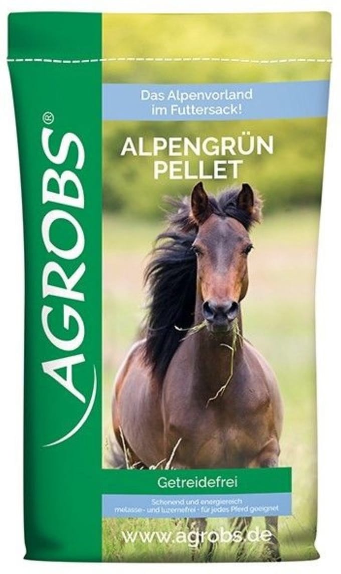 Agrobs Alpengrün Pellet - 20 kg