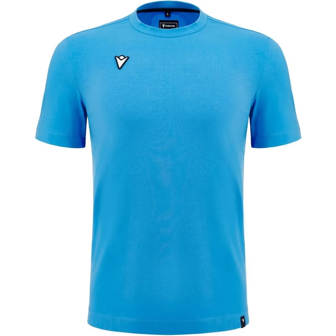 Macron Sithonia T-shirt Met Korte Mouwen Blauw S Man