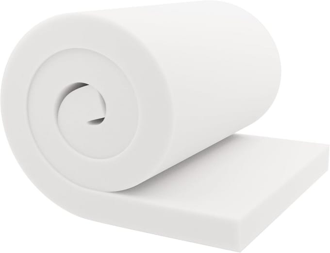 Stevig Kussen Schuimrubber 5 cm x 30 cm x 61 cm 44ILD voor Bekleding